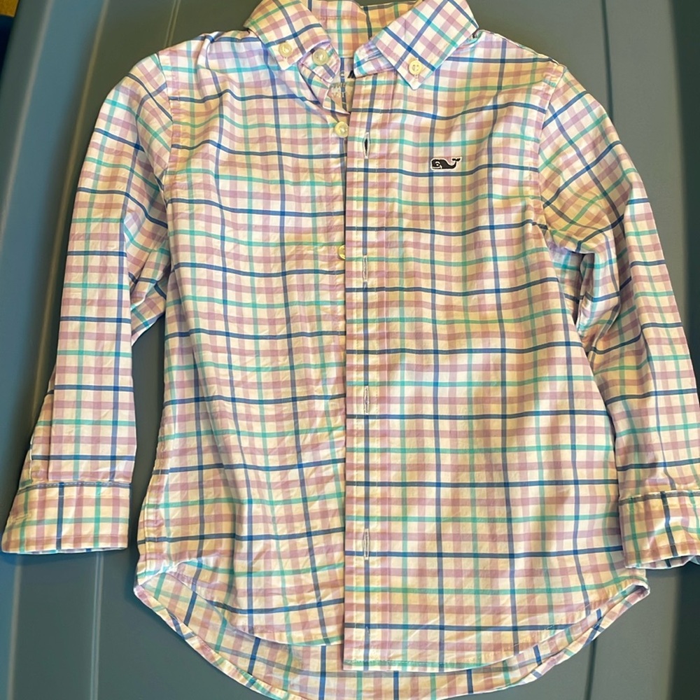 Vineyard vines on the go performance button up toddler